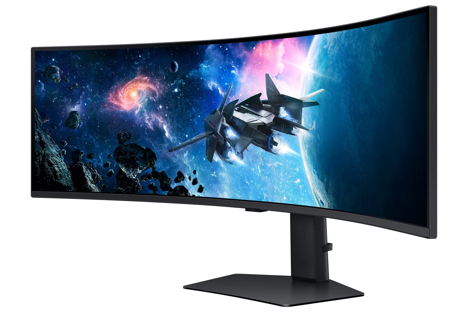 Samsung G95C computer monitor 124.5 cm (49") 5120 x 1440 pixels Dual QHD LED Black – Samsung