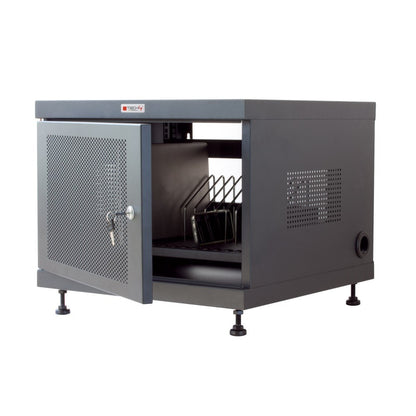 Techly Professional Charging Cabinet 14 Tablets and Smartphones