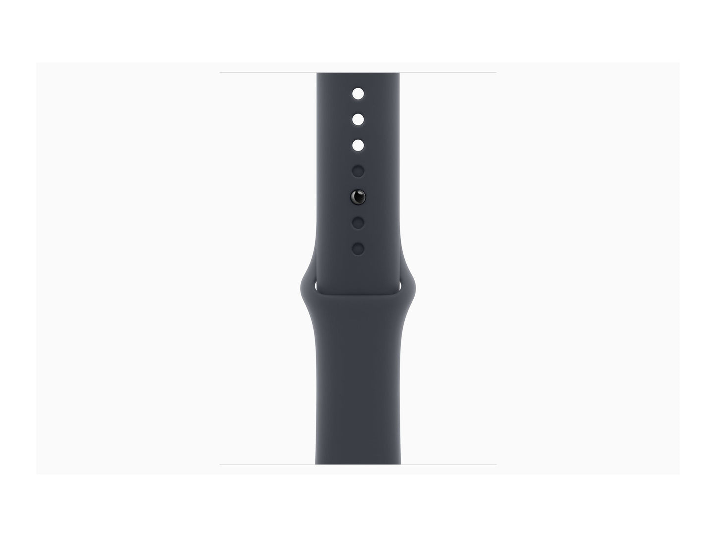 Apple Watch SE 3 44mm Mörkblå (Mörkblå Gummirem S/M) – Apple