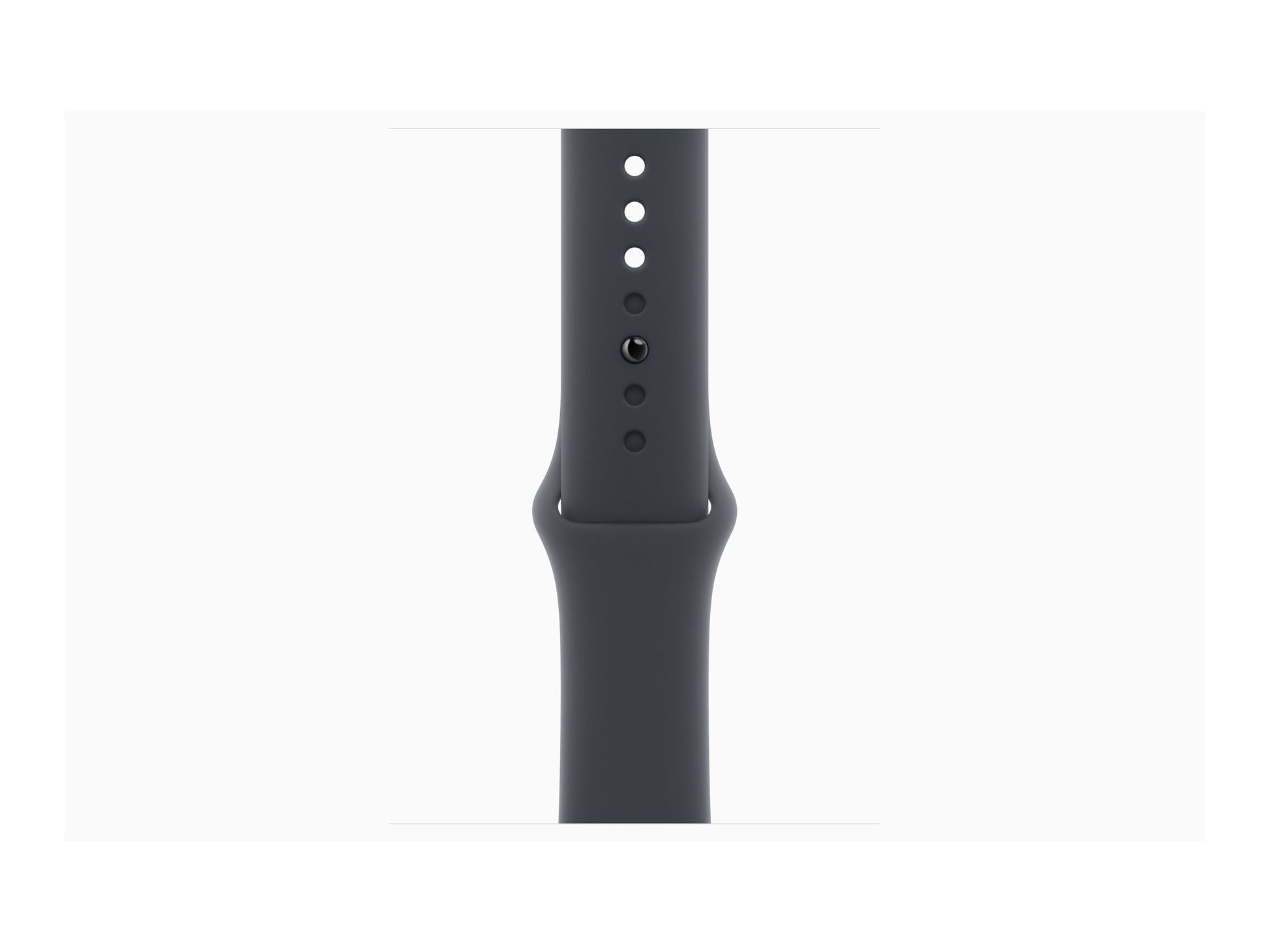 Apple Watch SE 3 44mm Mörkblå (Mörkblå Gummirem S/M) – Apple