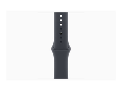 Apple Watch SE 3 44mm Mörkblå (Mörkblå Gummirem S/M) – Apple