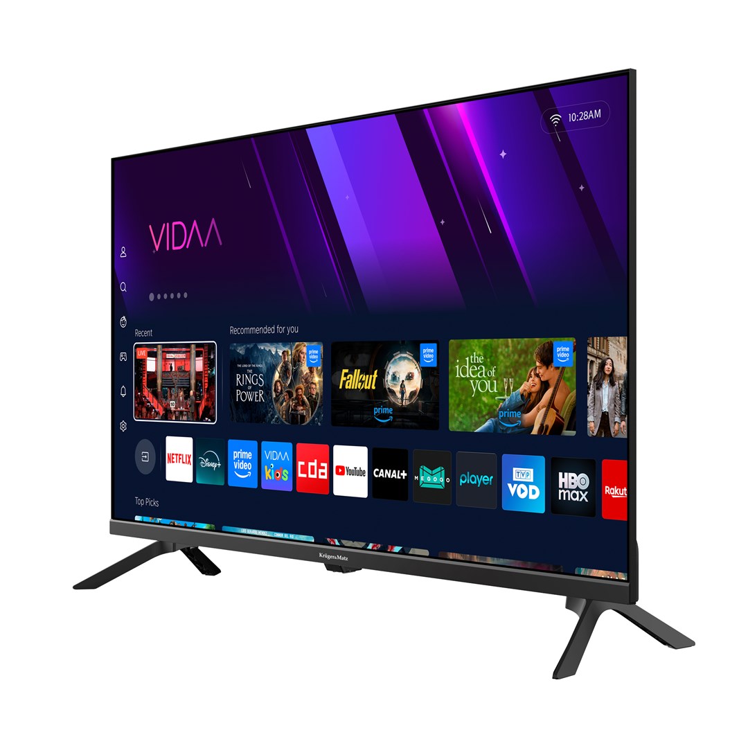 Krüger&Matz KM0232-V3 TV 81.3 cm (32") HD Smart TV Wi-Fi Black – Kruger & Matz