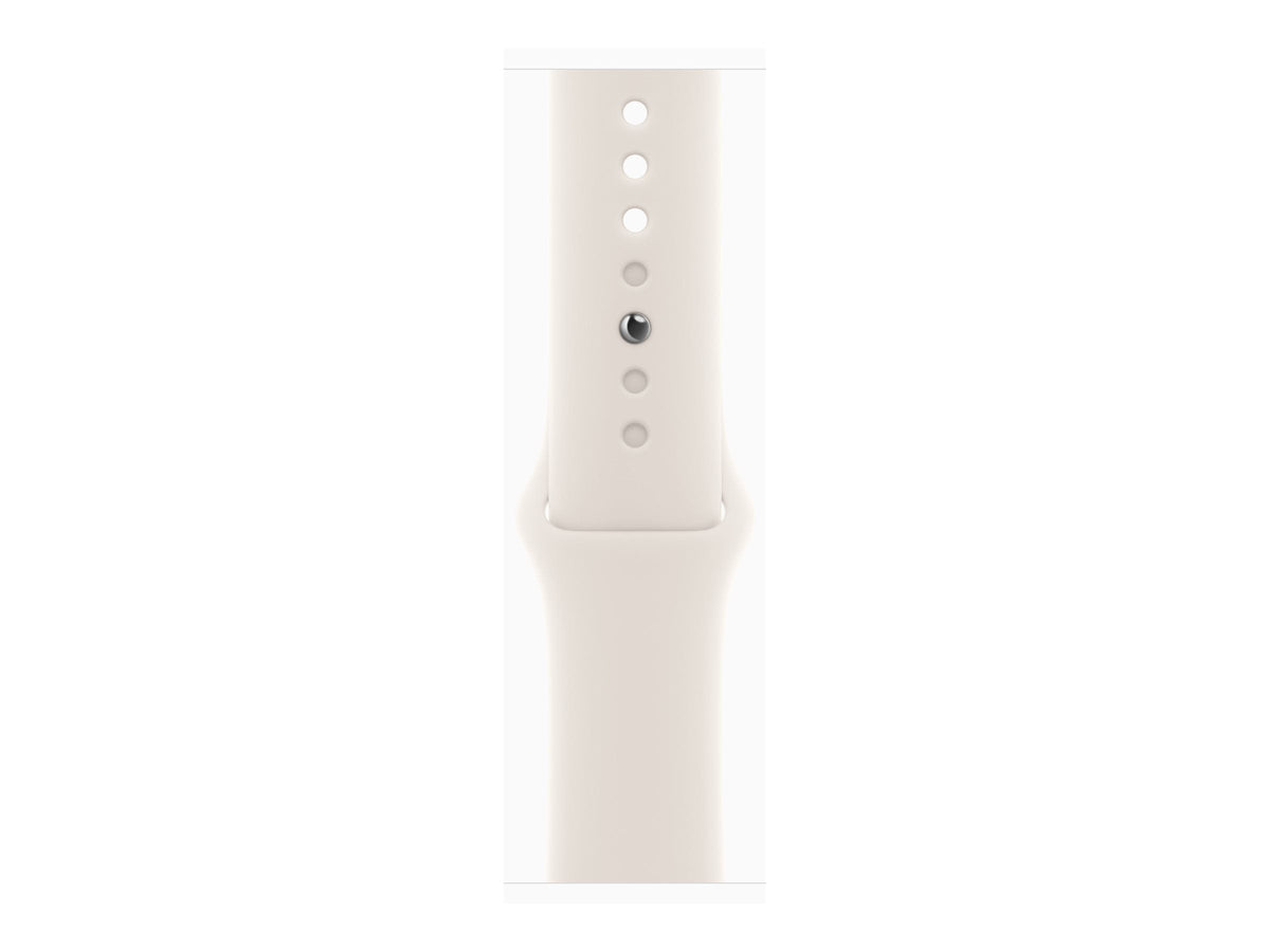 Apple Watch SE 3 44mm 5G Guld (Beige Gummiband S/M) – Apple