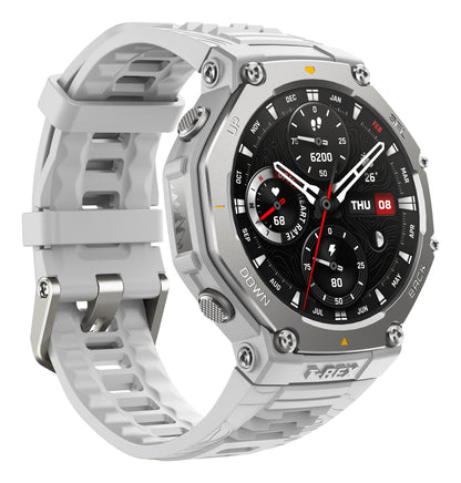Amazfit T-Rex 3 Grå (Grått Silikonband) – Amazfit
