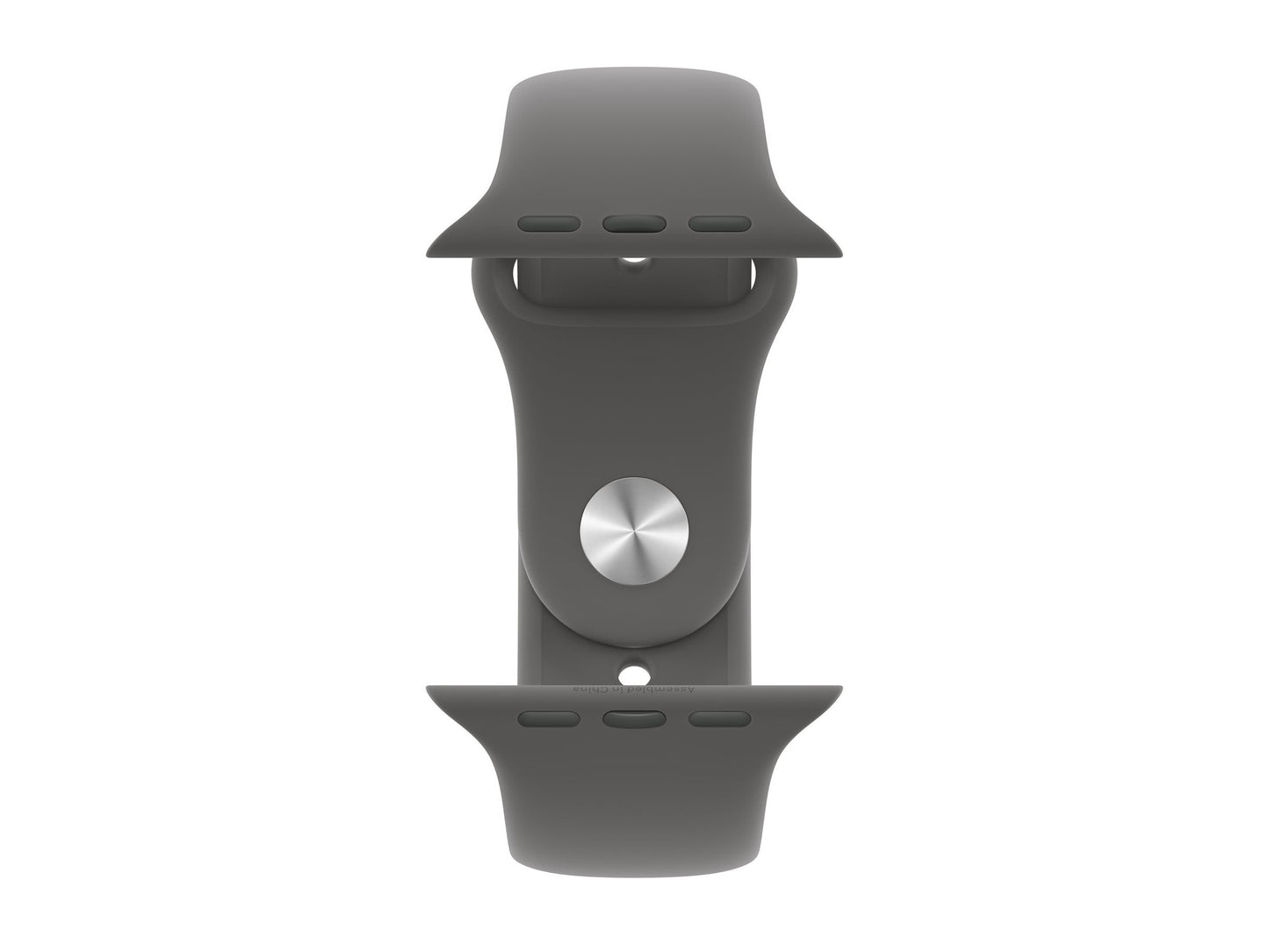 Apple Watch Series 10 4G 46mm Natural Titanium (Grå Gummiband M/L) – Apple