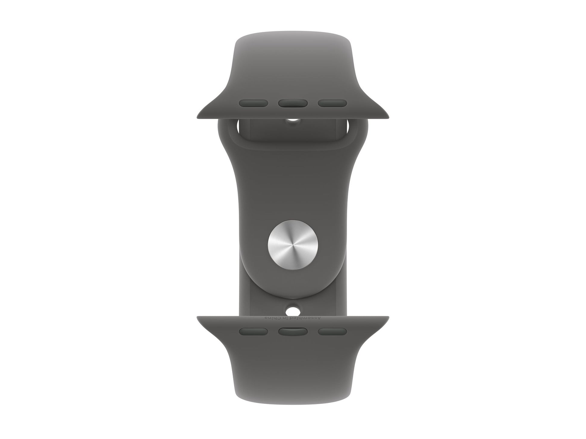 Apple Watch Series 10 4G 46mm Natural Titanium (Grå Gummiband M/L) – Apple