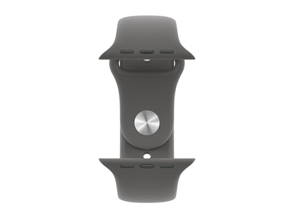 Apple Watch Series 10 4G 46mm Natural Titanium (Grå Gummiband M/L) – Apple