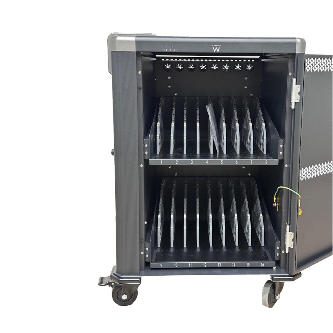 Ewent EW1703 portable device management cart/cabinet Black, Grey – EWENT