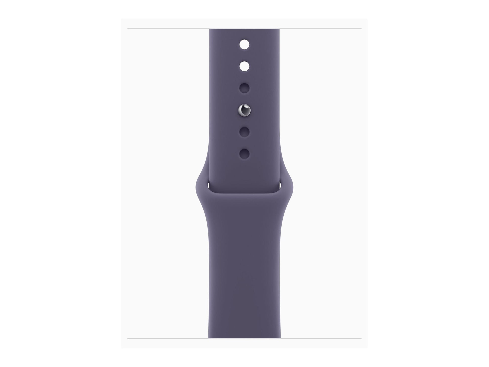 Apple Watch Series 11 42mm 5G Silver (Lila Gummiband S/M) – Apple