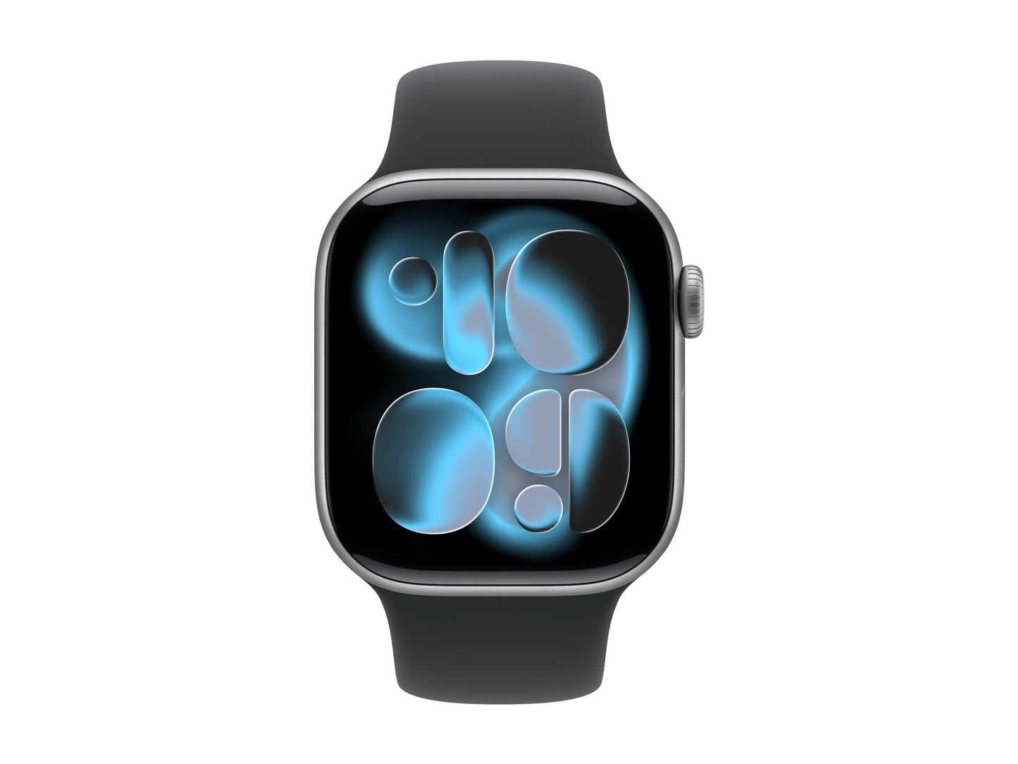 Apple Watch Series 11 42mm Grå (Svart Gummiband M/L) – Apple