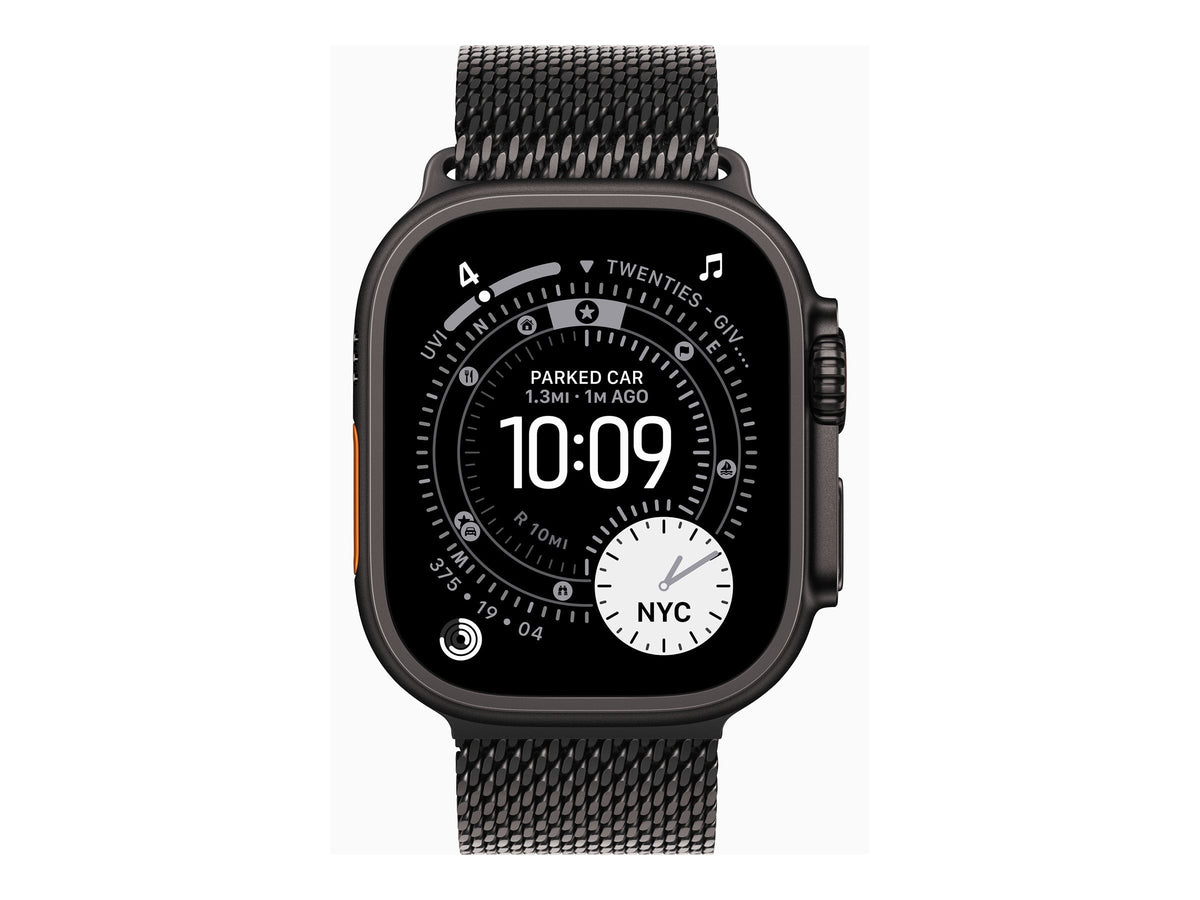 Apple Watch Ultra 3 49mm Svart (Svart Milanese Rem M) – Apple