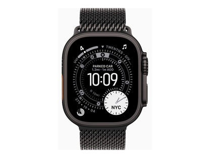 Apple Watch Ultra 3 49mm Svart (Svart Milanese Rem M) – Apple
