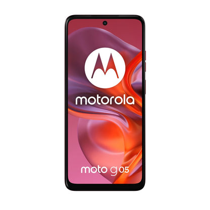Motorola moto g05 16.9 cm (6.67") Dual SIM Android 15 4G USB Type-C 4 GB 256 GB 5200 mAh Red – Motorola