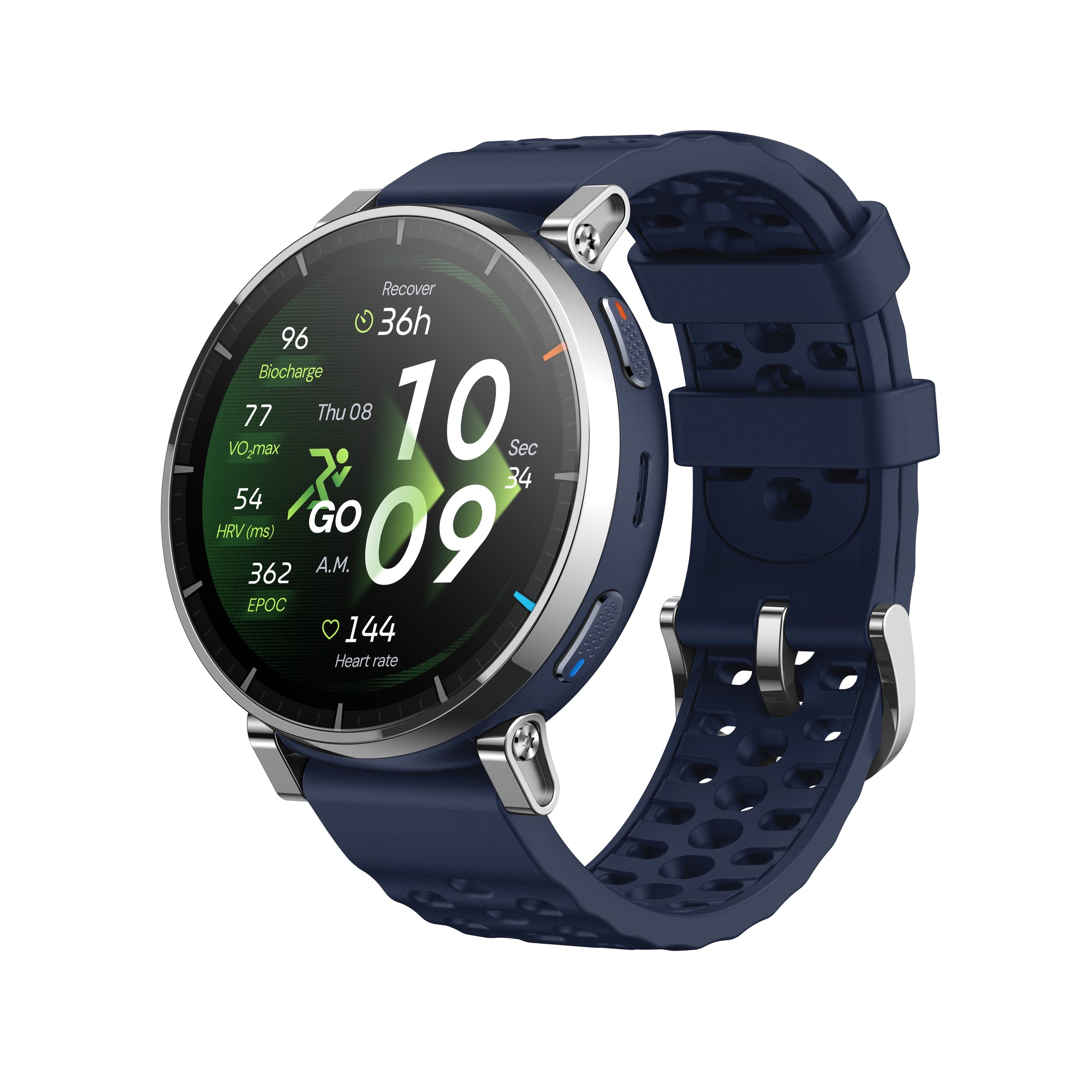 Amazfit Active 3 Premium Blå – Amazfit