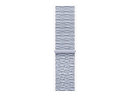 Apple Watch Series 10 46mm Silver (Ljusblå Nylonrem) – Apple