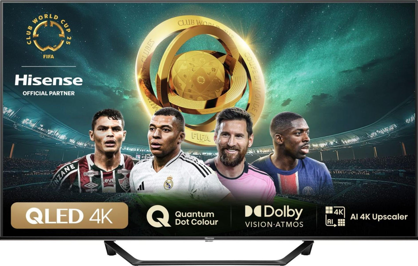 Hisense 55A7NQ 139,7 cm (55") 4K Ultra HD Smart-TV Wi-Fi Grå 275 cd/m²