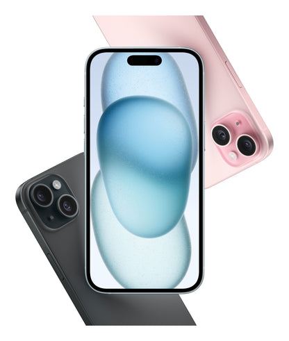 Apple iPhone 15 15,5 cm (6.1") Dubbla SIM-kort iOS 17 5G USB Type-C 512 GB Blå