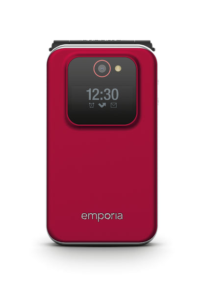 Emporia emporiaJOY-LTE 7,11 cm (2.8") 115 g Röd Seniortelefon
