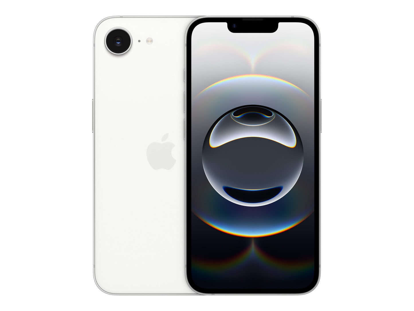 Apple iPhone 16e 15,5 cm (6.1") Dubbla SIM-kort iOS 18 5G USB Type-C 256 GB Vit