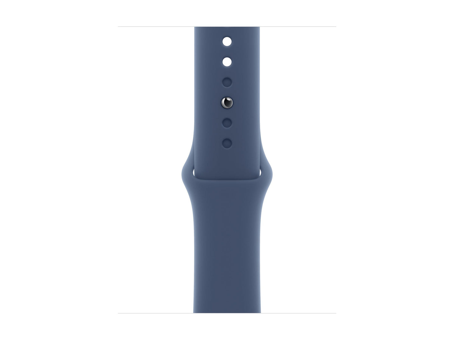 Apple Watch Series 10 42mm Silver (Blå Gummiband S/M) – Apple
