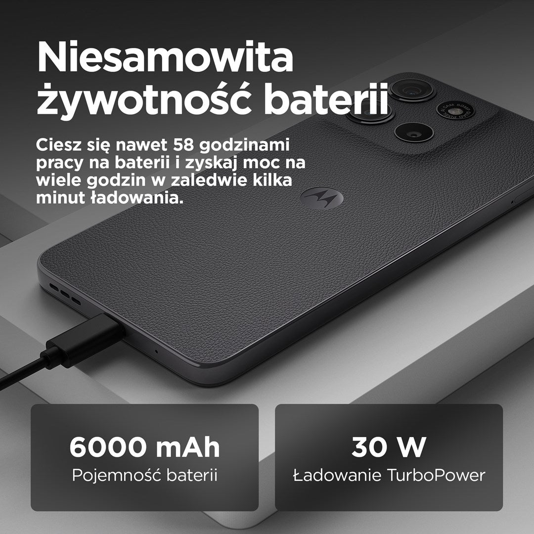 Motorola moto g15 power 17.1 cm (6.72") Dual SIM Android 15 4G USB Type-C 8 GB 256 GB 6000 mAh Grey – Motorola