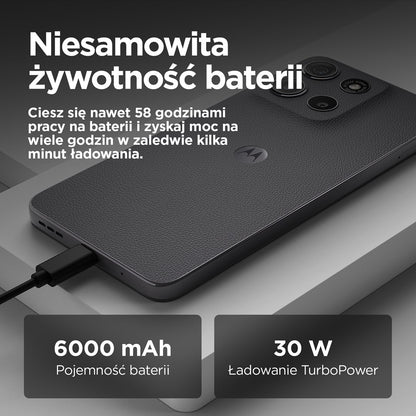 Motorola moto g15 power 17.1 cm (6.72") Dual SIM Android 15 4G USB Type-C 8 GB 256 GB 6000 mAh Grey – Motorola