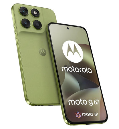 Motorola Moto G67 5G 8/256 GB smartphone in PANTONE Nile – Motorola