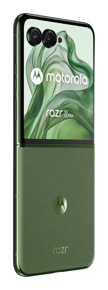 Motorola razr 50 Ultra 17,5 cm (6.9") Dubbla SIM-kort Android 14 5G USB Type-C 12 GB 512 GB 4000 mAh Grön – Motorola