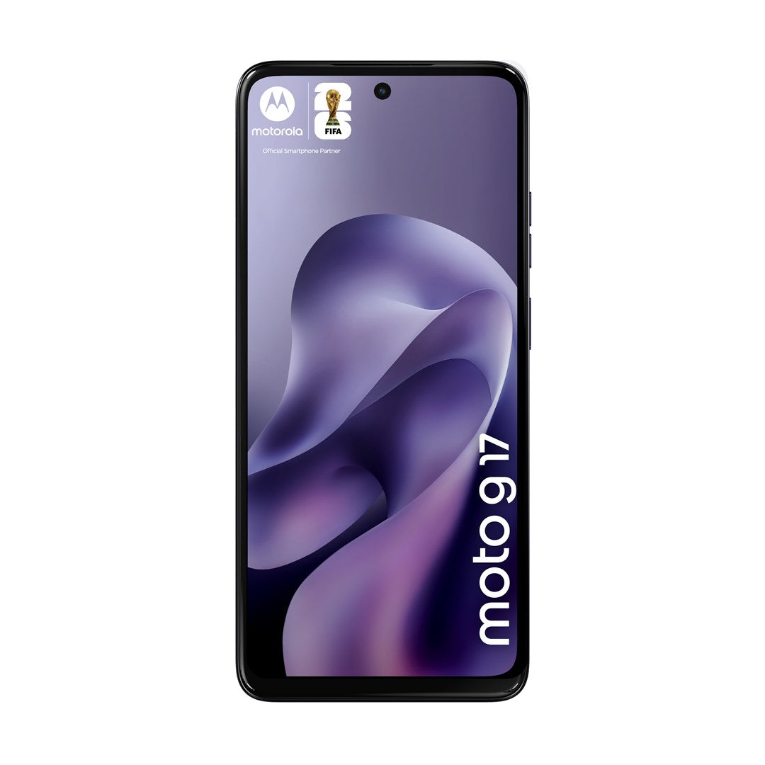 Motorola Moto G17 8/128 GB smartphone in PANTONE Evening Blue (Violet) – Motorola