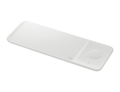 Samsung Trio Trådlös Laddare + USB-C Kabel Vit – Samsung