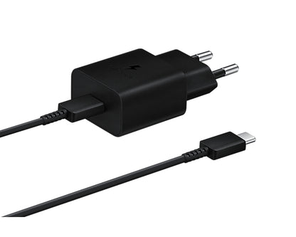 Samsung Ep-T510 USB-C Snabbladdare 15W + USB-C Kabel 1M Svart – Samsung