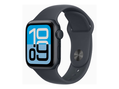 Apple Watch SE 3 40mm Mörkblå (Mörkblå Gummirem S/M) – Apple