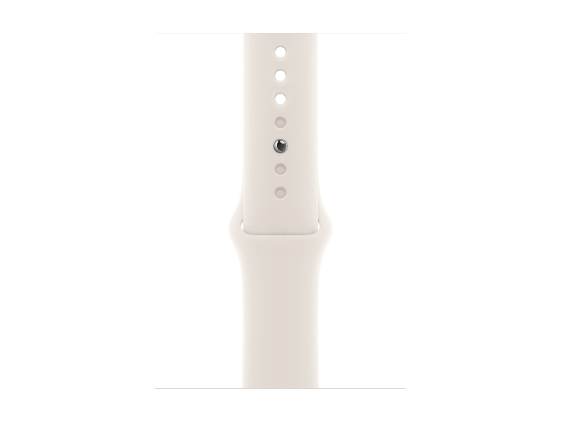 Apple Watch SE 3 44mm Guld (Beige Gummiband M/L) – Apple