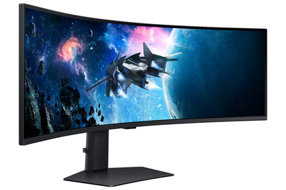Samsung G95C computer monitor 124.5 cm (49") 5120 x 1440 pixels Dual QHD LED Black – Samsung