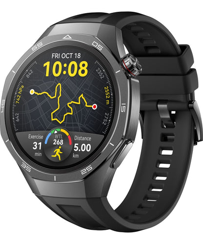 Huawei Watch GT 5 Pro 46mm Svart (Svart Gummiband) – Huawei