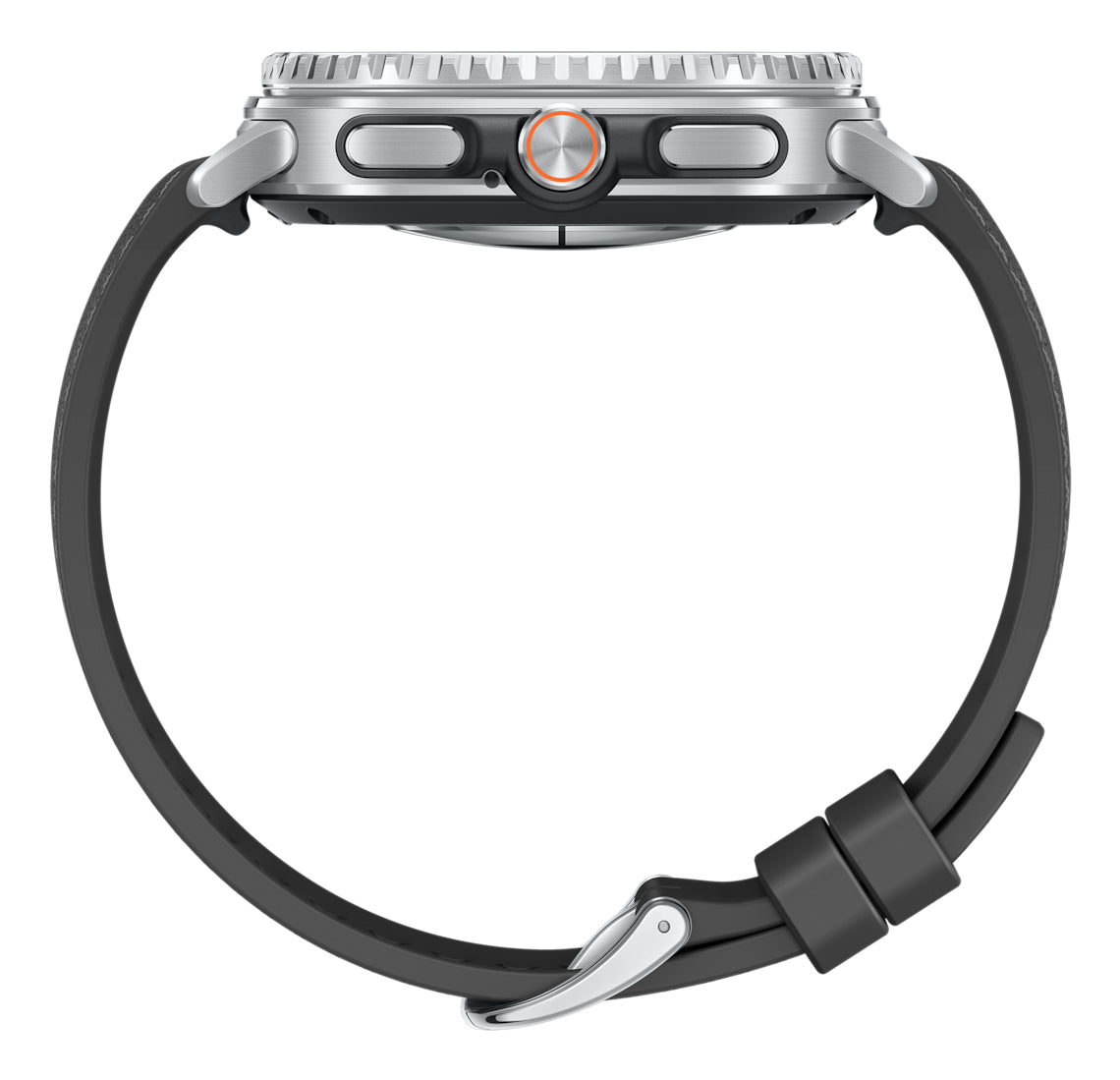 Samsung Galaxy Watch 8 Classic Silver (Svart Rem) – Samsung