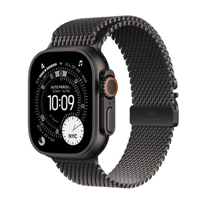 Apple Watch Ultra 3 49mm Svart (Svart Milanese Rem M) – Apple
