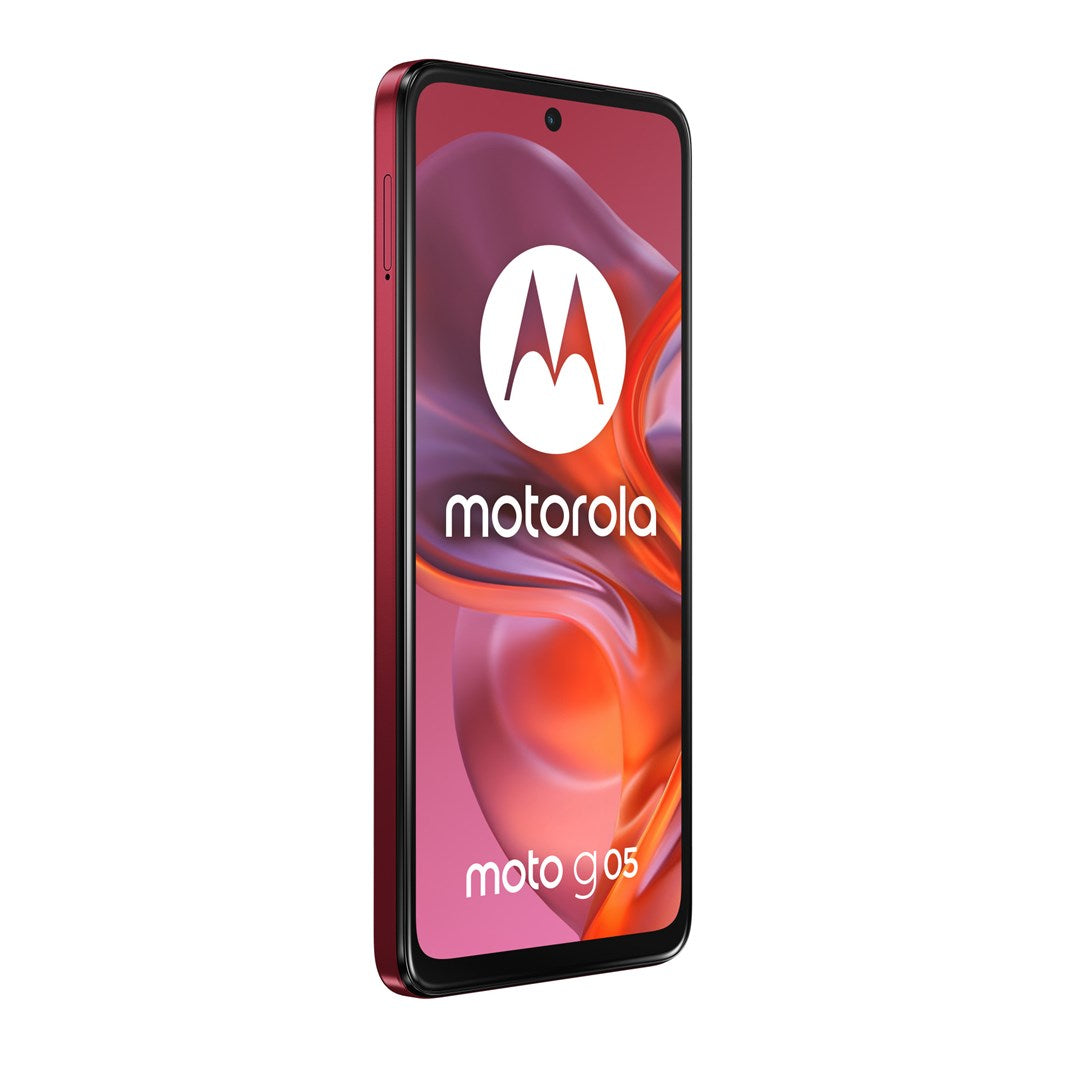 Motorola moto g05 16.9 cm (6.67") Dual SIM Android 15 4G USB Type-C 4 GB 256 GB 5200 mAh Red – Motorola