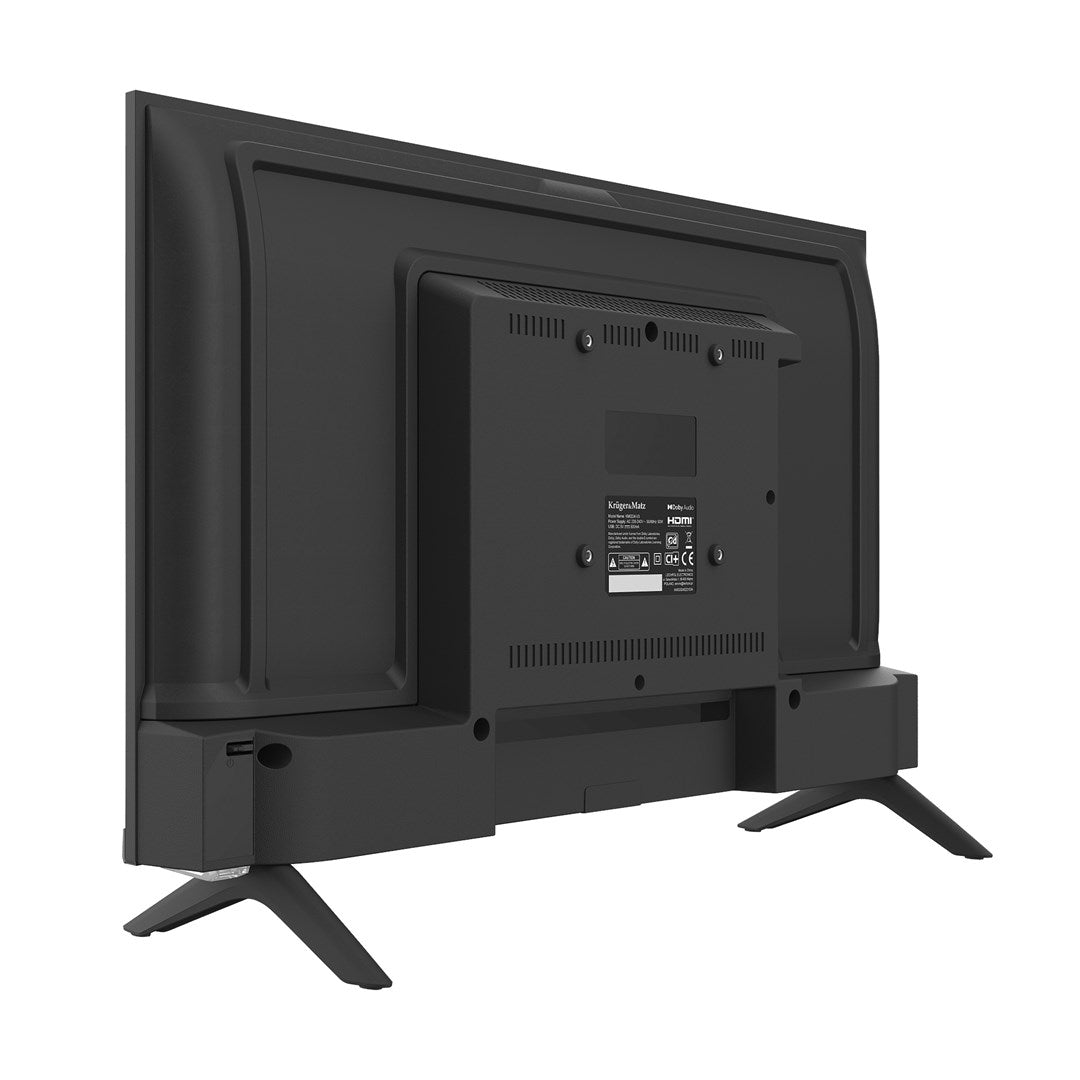 Krüger&Matz KM0224-V3 24" HD Smart TV Wi-Fi Black – Kruger & Matz