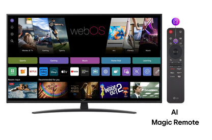 LG NanoCell AI 55NANO81A3A TV 139.7 cm (55") 4K Ultra HD Smart TV Wi-Fi Black – LG