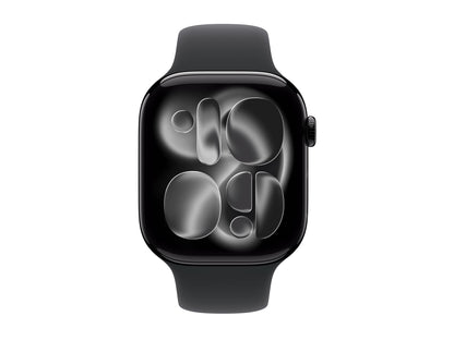 Apple Watch Series 11 46mm 5G Svart (Svart Gummiband S/M) – Apple