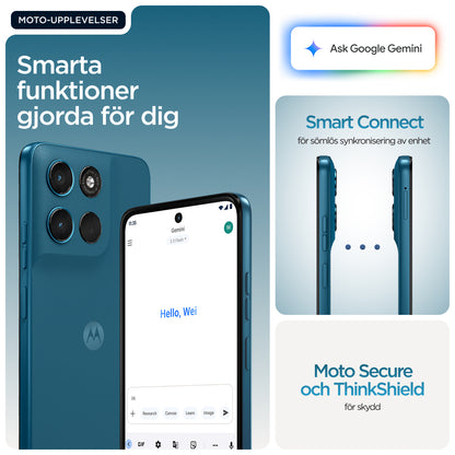 Motorola moto g57 power 17,1 cm (6.72") Dubbla SIM-kort Android 16.0 5G USB Type-C 12 GB 256 GB 7000 mAh Blå