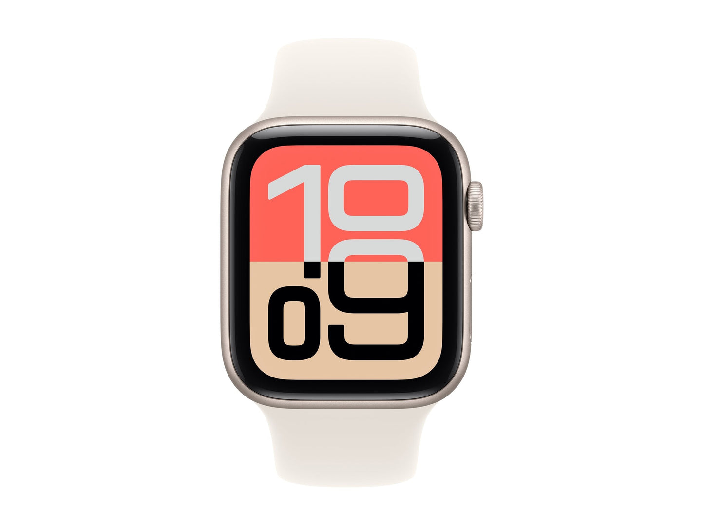 Apple Watch SE 3 44mm 5G Gold (Beige Rubber Strap M/L)