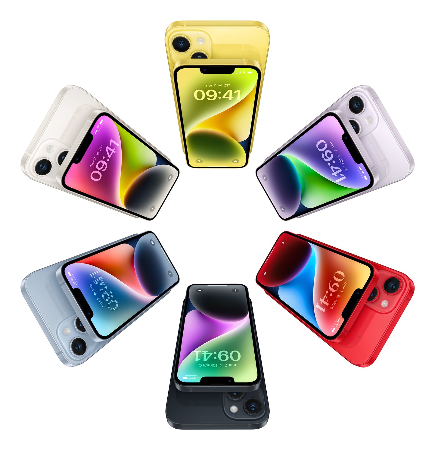 Apple iPhone 14 15,5 cm (6.1") Dubbla SIM-kort iOS 16 5G 512 GB Blå