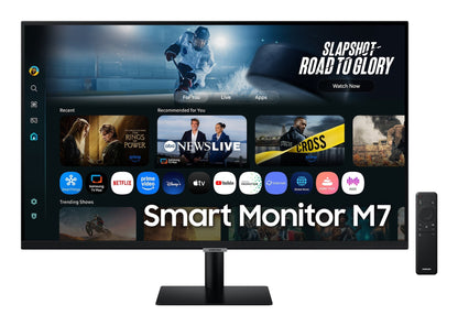 Samsung M7 M70F platta pc-skärmar 81,3 cm (32") 3840 x 2160 pixlar 4K Ultra HD LCD Svart