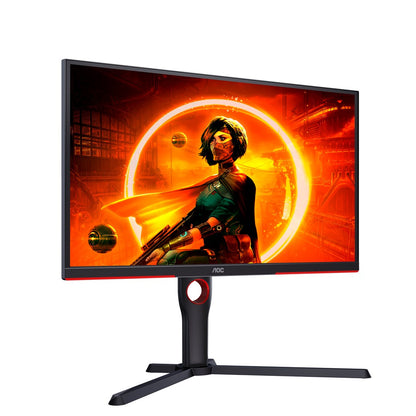 AOC G3 25G3ZM/BK computer monitor 62.2 cm (24.5") 1920 x 1080 pixels Full HD Black, Red – AOC