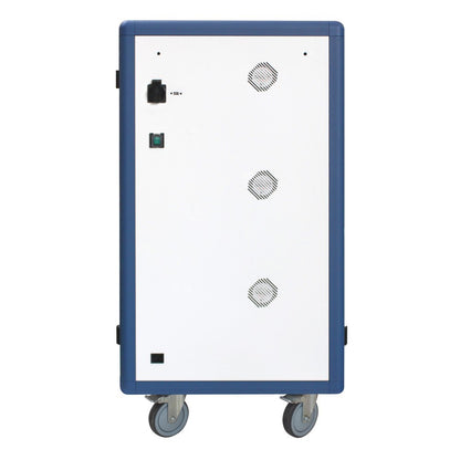 Techly I-CABINET-30DUTY portable device management cart/cabinet White, Blue – TECHly