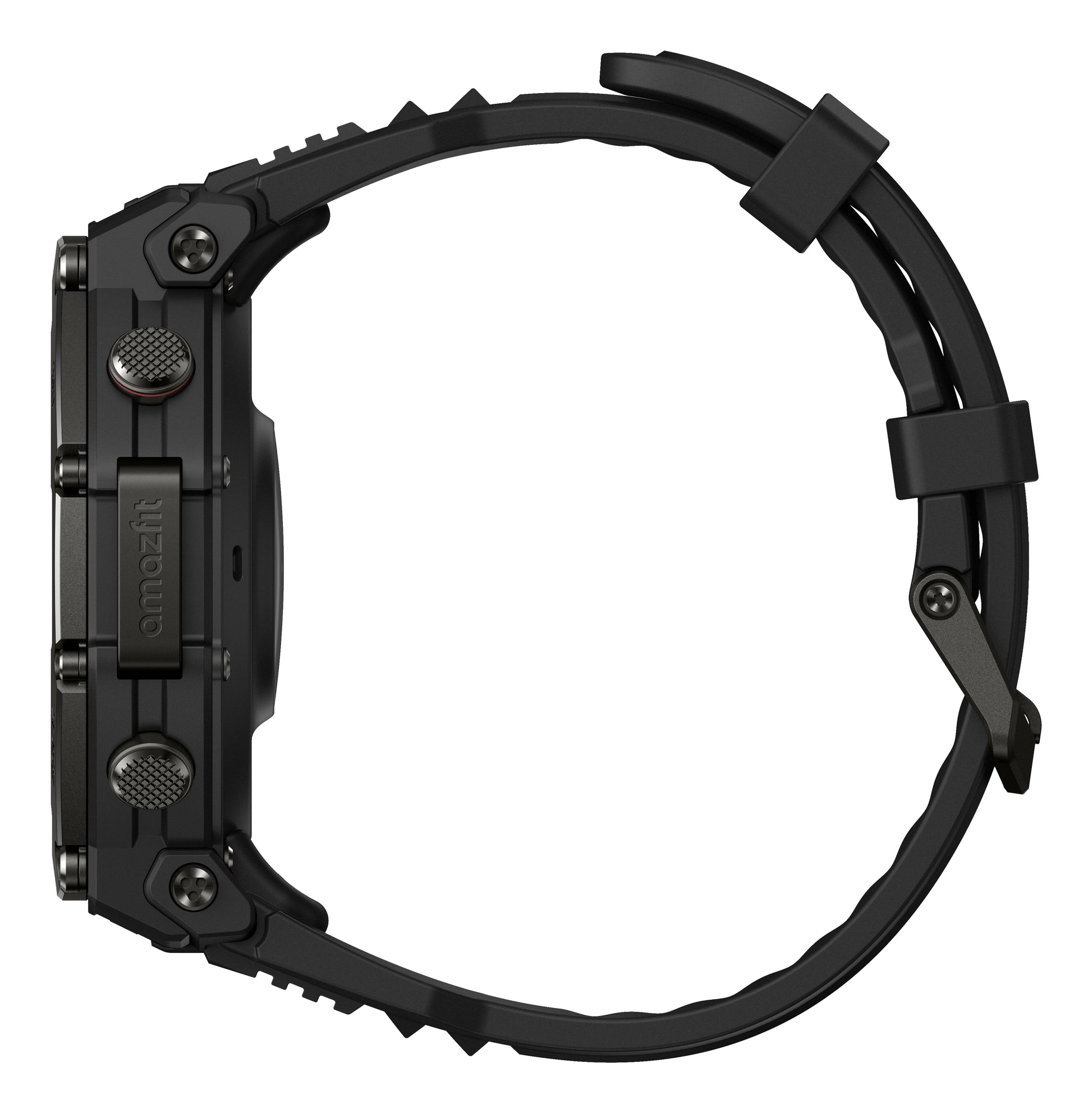 Amazfit T-Rex 3 Pro 48mm Svart (Svart Silikonband) – Amazfit