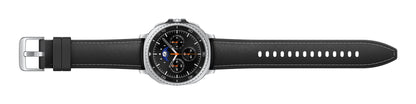 Samsung Galaxy Watch 8 Classic Silver (Svart Rem) – Samsung
