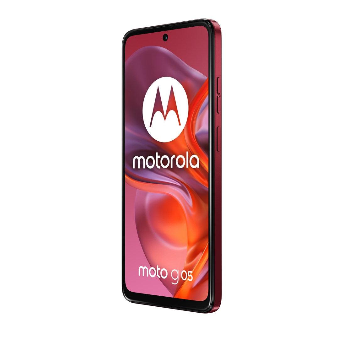 Motorola moto g05 16.9 cm (6.67") Dual SIM Android 15 4G USB Type-C 4 GB 256 GB 5200 mAh Red – Motorola
